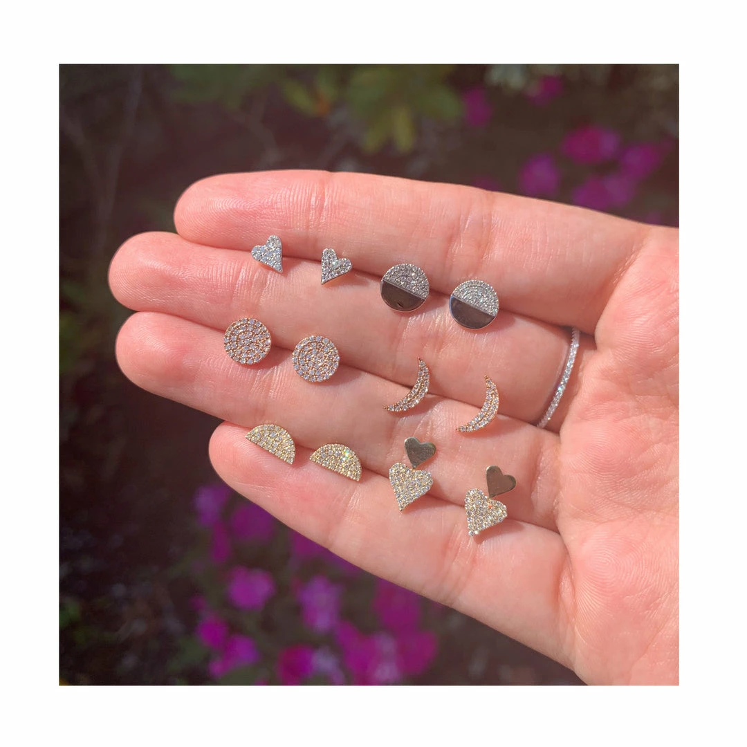 Buy ๐ Sabrina Designs 14k Gold & Diamond Moon Stud Earrings for ๐ฉ women ๐ 7 Buy ๐ Sabrina Designs 14k Gold & Diamond Moon Stud Earrings for ๐ฉ women ๐ - Image 5