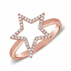 Flash Sale 😉 Sabrina Designs 14k Gold & Diamond Star Ring for 👩 women 🎉